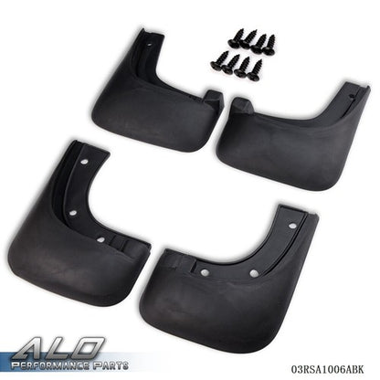 Solid Spare Fit For 98-05 Audi A6 C5 Sedan Front & Rear Mud Flap Splash Guard Mudguard