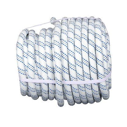 Solid Spare 1/2"&3/4" x120' Double Braided Polyester Rope 3200 Lbs Breaking Strength Rigging