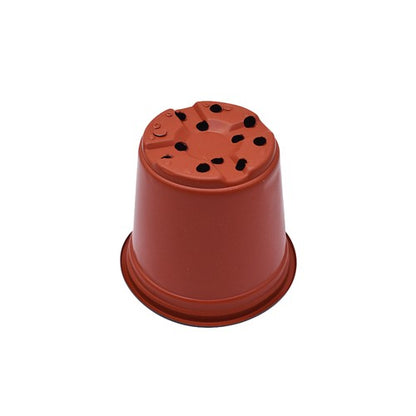 Solid Spare 100Pcs Flowers Nursery Cup Children's Room Nursery Plastic Plant Pot 14X13X9cm
