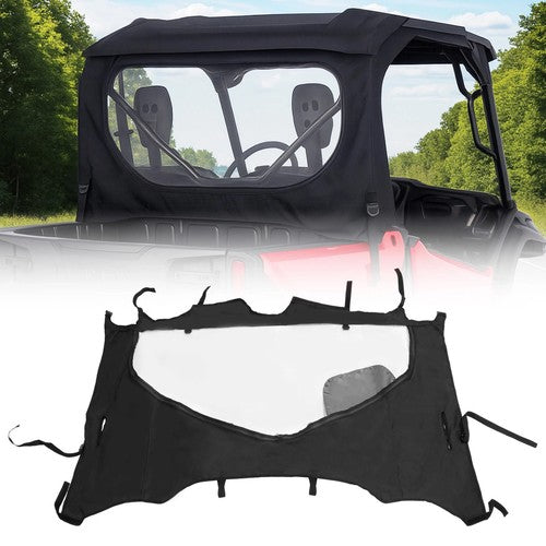 Solid Spare For Honda Pioneer 1000/1000-5 2016-2025 Vent Soft Rear Window Windshield Soft