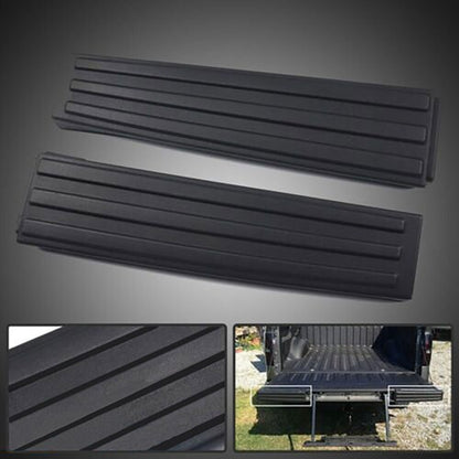 Solid Spare Driver Passenger Side Tailgate Flex Step Cap Cover Fit For Ford F-150 2009-2014