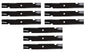 Solid Spare (9) PACK Lawn Mower Blades for 36" and 52" Gravely 00450300, 04916400