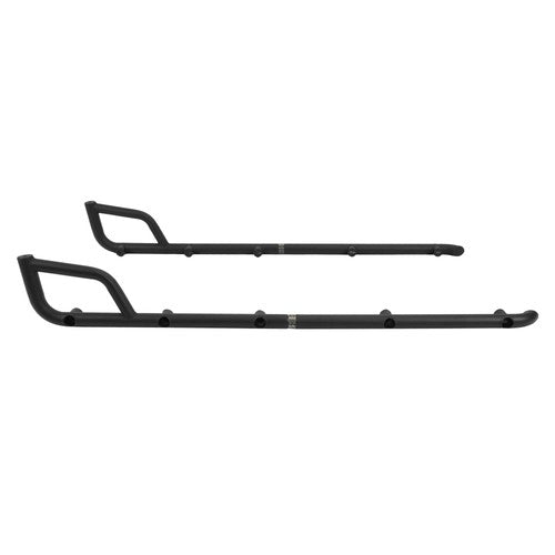 Solid Spare Powder Coated Heavy Duty Steel Nerf Bars For Kawasaki Mule Pro-FXT 2015+ Black