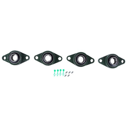 Solid Spare UCFL206-20 Self Alignment Pillow Block Bearing 1-1/4" Bore Solid Base 4pcs ?