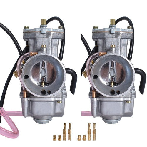 Solid Spare Fit For Yamaha Banshee 34MM 34 Mil Larger Carbs PWK - One Pair 2 X Carburetors