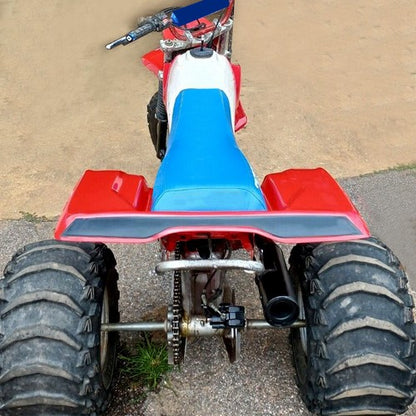 Solid Spare Red ABS Plastic Front + Rear Fenders Fit Honda ATC 200X 3-Wheeler 1983 1984 1985