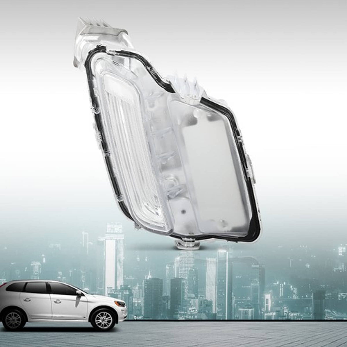 Solid Spare Fit For 2014-2018 Volvo XC60 LED Fog Light Driving Lamp Right Side 31364331