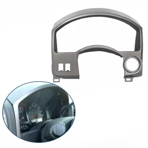 Solid Spare For 2004-2006 Nissan Titan Armada Instrument Cluster Dash Panel Dash Radio Bezel
