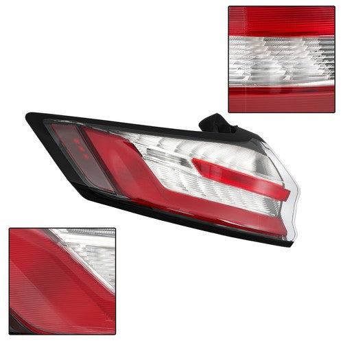 Solid Spare For 2019-2022 2023 Ford Edge SE SEL Driver Side Outer Lamp LED Rear Tail Light