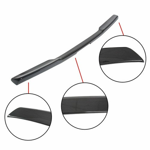 Solid Spare HYDRO CARBON STYLE Rear Trunk Wing Spoiler For 05-13 Corvette C6 Z06 ZR1 Style