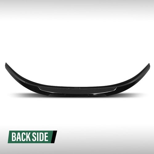 Solid Spare Gloss Black Rear Trunk Spoiler Wing Fit For 19-24 BMW 8 Series G15 F92 M8 Coupe