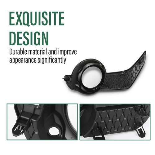Solid Spare Fog Light Bezel Lamp Trim Right Side Fit For 2014-2020 Toyota 4Runner TO1039173