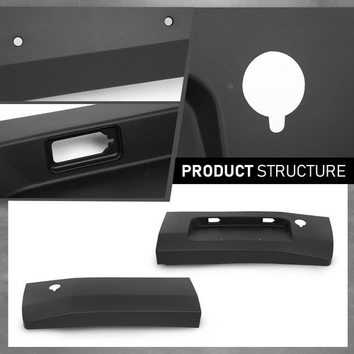 Solid Spare Fit For 2015-2019 Ford Transit 150 250 350 Rear Door Lower Molding Left+Right