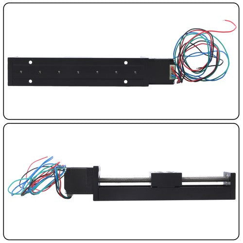 Solid Spare T6 100mm Mini Linear Rail Slide Actuator Screw Motion with NEMA11 Stepper Motor