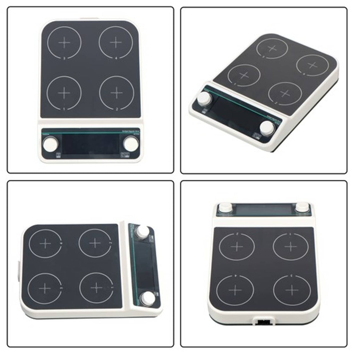 Solid Spare Multiple Magnetic Stirrer 4 Position Magnetic Stirrer with 4*500ml Capacity