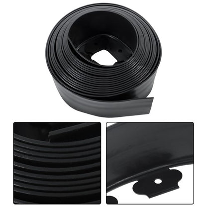 Solid Spare 1 Set No-Dig Garden Edge Lawn Border L-shaped Landscape Edging Border Kit 33 FT