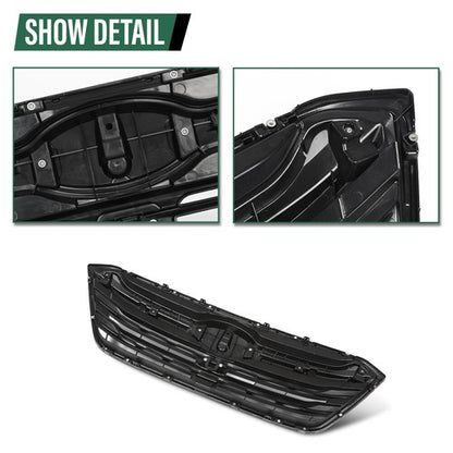 Solid Spare Fit For 20-22 Subaru Outback Front Bumper Upper Grille Black 91121AN08A