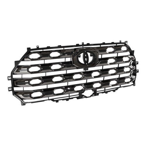 Electroplated Black For Toyota Tundra Platinum 2022 2023 2024 Front Bumper Grill