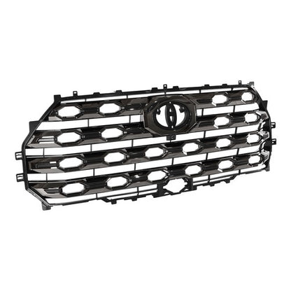 Electroplated Black For Toyota Tundra Platinum 2022 2023 2024 Front Bumper Grill