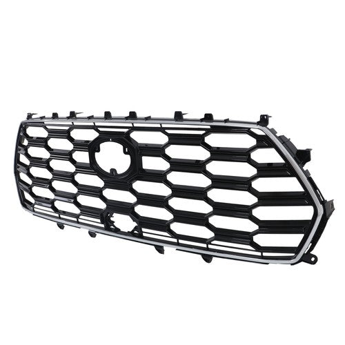 Solid Spare New Front Bumper Upper Grille For Toyota Sequoia 2023-2024 Black 53114-0C500