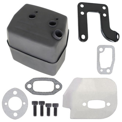 Solid Spare Exhaust Muffler Deflector Kit for Husqvarna Ported 61 268 272 272XP 268K 272S US