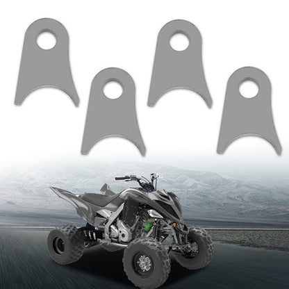 Solid Spare New For Up to 2 inch Tube Jeep Buggy Offroad Mounting Tab Weld On Bracket 4pcs
