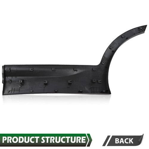 Solid Spare Fit For 13-18 Hyundai Santa Fe Sport Rear Right Door Lower Molding Door Garnish