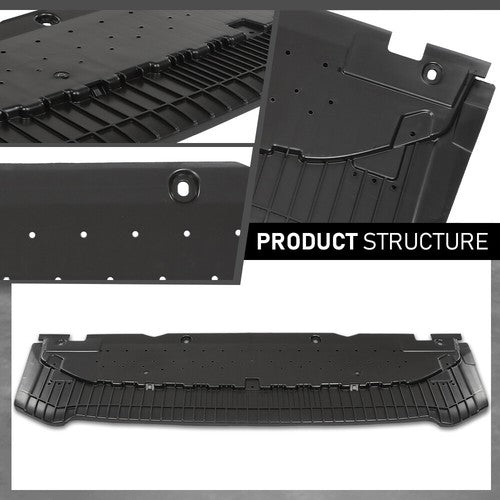 Solid Spare Front Bumper Lower Valance Air Dam 8K0807611 Fit For 2013-2016 Audi A4 Quattro