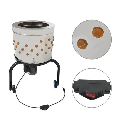 Solid Spare Chicken Plucker Machine 280RPM 120V 60Hz φ19.7 x H15.5 in /φ501 x H393mm