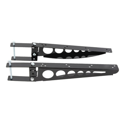 Solid Spare Pair RV 4" Square Rear Bumper Mounting Cargo Carrier Box Support Arms Bracket