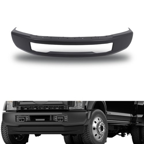 Solid Spare Brand New BLK For Ford F-250 F-350 2017 2018 2019 Front Bumper Face Bar Durable