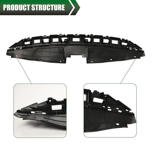Solid Spare Fit For 2017-2018 Hyundai Elantra HY1224110 Front Radiator Support Cover New