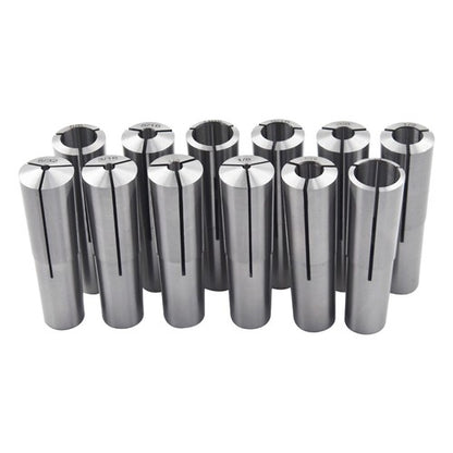Solid Spare 12 pcs #3 Morse Taper Shank Collets 3MT MT3 1/8" - 3/4" Chuck Set New