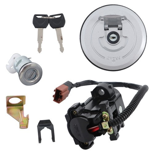 Solid Spare Ignition Key Switch Lock Set Fit For Honda CBR500R CB500F CB500X 2013-2015