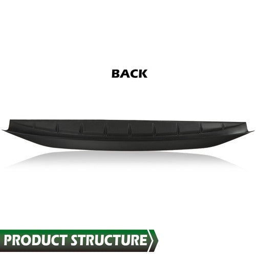 Solid Spare Fit For 09-18 Dodge Ram 1500 2500 3500 Tailgate Spoiler Rear Wing Spoiler
