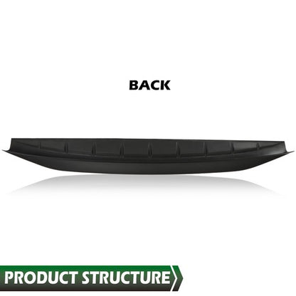 Solid Spare Fit For 09-18 Dodge Ram 1500 2500 3500 Tailgate Spoiler Rear Wing Spoiler