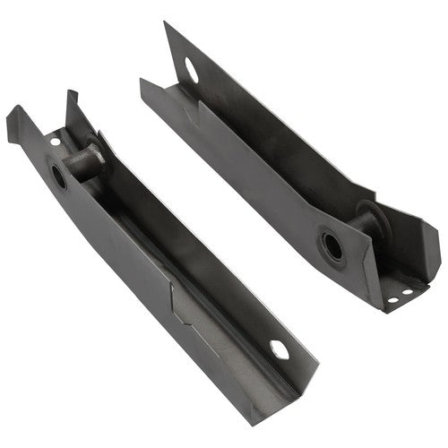 Solid Spare Rear Shackle Mount Frame Rust Repair Kit For 86-95 Jeep Wrangler YJ 2PCS