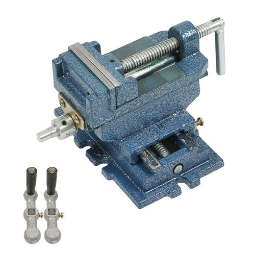 Solid Spare 3" Cross Slide Vise Drill Press Metal Milling 2 Way X-Y Heavy Duty Clamp Machine