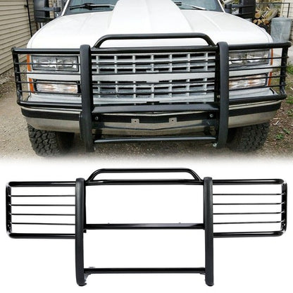 Solid Spare Steel Grille Grill Brush Bumper Guard For 1988-2000 Chevy GMC Silverado Sierra