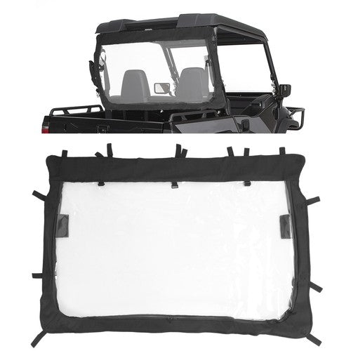 Solid Spare Soft Rear Window Shield For Yamaha Rhino 450/660 UTV CFMoto Uforce 800 #78637