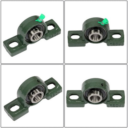Solid Spare 6× UCP204-12 Pillow Block Mounted Ball Bearing 3/4" Bore Cast Iron Base