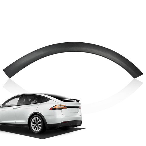Solid Spare Rear Left Door Fender Flare Wheel Well Arch Molding Fit For 16-21 Tesla Model X