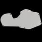Solid Spare Fit For 68-72 GM A-Body Firewall A/C And Heater Delete Panel Plate New