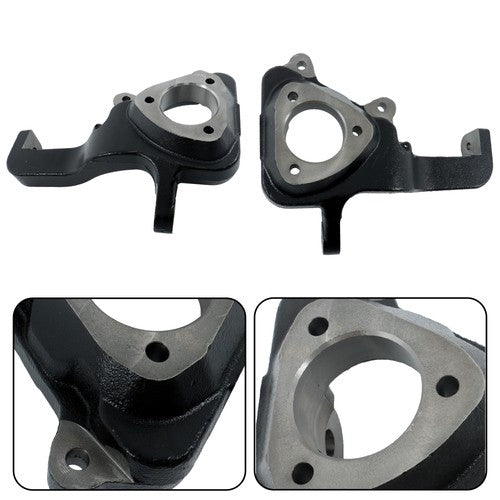 Solid Spare 2002 2003-2018 Fit For Dodge Ram 1500 2WD 3" Front Lift Spindles Suspension Kit