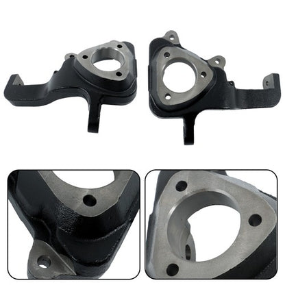 Solid Spare 2002 2003-2018 Fit For Dodge Ram 1500 2WD 3" Front Lift Spindles Suspension Kit