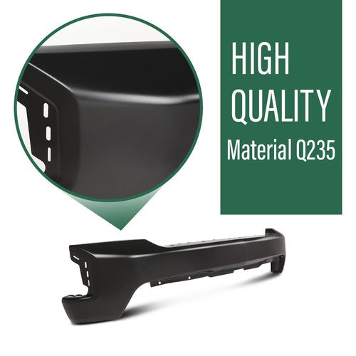 Solid Spare Front Bumper Face Bar w/o Sensor Holes Fit For 2019-2022 Chevy Silverado 1500