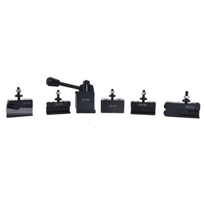 Solid Spare OXA 250-000 Quick Chang Wedge Type Tool Post Holder Set For Mini Lathe Up to 8"