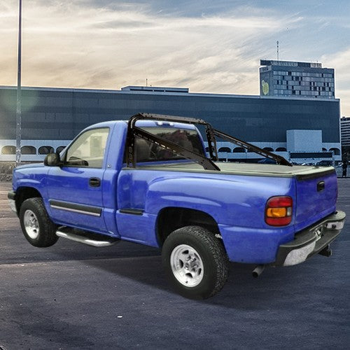 Solid Spare Roll Bar For Full Size Truck Silverado Ram F150 Adjustable Sports Bar Cargo Rack