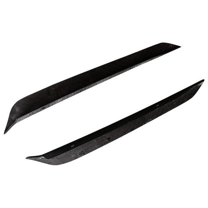 4PCS Carbon Fiber Front Bumper Side Blade Canard Fin For 22-24 Subaru WRX VB S4