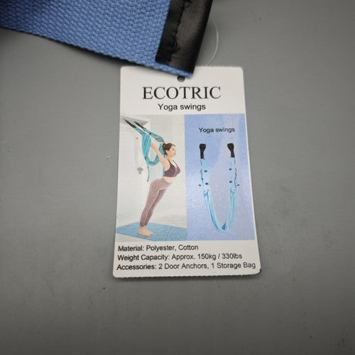 Solid Spare ECOTRIC Yoga Hammock & Swing Hanging Sling For Yoga Gymnastics Core Strength